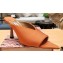 Jimmy Choo Heel 8.5cm Maryanne Mules Satin Orange 2023