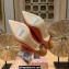 Jimmy Choo Heel 8.5cm Maryanne Mules Satin Orange 2023