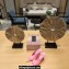 Jimmy Choo Heel 8.5cm Maryanne Mules Satin Pink 2023