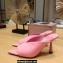 Jimmy Choo Heel 8.5cm Maryanne Mules Satin Pink 2023