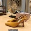 Jimmy Choo Heel 8.5cm Maryanne Sling Back Pumps Leather Brown 2023