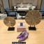 Jimmy Choo Heel 8.5cm Maryanne Sling Back Pumps Leather Purple 2023