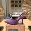 Jimmy Choo Heel 8.5cm Maryanne Sling Back Pumps Leather Purple 2023