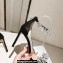 Jimmy Choo Heel 10cm Maisel Sandals Black with Crystals 2023