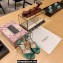 Jimmy Choo Heel 10cm Sacora Sandals Satin Dark Green 2023