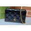 Gucci GG Matelassé chain wallet 723787 Black 2023