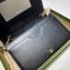 Gucci GG Matelassé chain wallet 723787 Black 2023