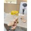 Fendi Heel 9cm Baguette nappa leather padded sandals Beige 2023