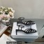 Celine Heel 4.5cm THIN LEATHER STRAPS TRIOMPHE Sandals In Calfskin Black 2023