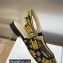 Dior J'Adior Slingback Ballerina Flats in Blue Denim Embroidered with Camel-Colored Saint-Gall Motif 2023