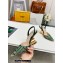 Fendi First rhinestone high-heeled slingbacks Green 2023
