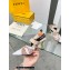 Fendi Colibrì mesh high-heeled slingbacks with floral embroidery White/Beige 2023