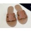 Celine TRIOMPHE Mules In Calfskin Brown 2023