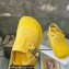 DIOR by BIRKENSTOCK Tokio Women/Men Mules in Nubuck Calfskin Yellow 2023