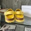 DIOR by BIRKENSTOCK Tokio Women/Men Mules in Nubuck Calfskin Yellow 2023