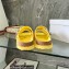 DIOR by BIRKENSTOCK Women/Men Slides in Nubuck Calfskin Yellow 2023