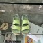 DIOR by BIRKENSTOCK Milano Women/Men Sandals in Nubuck Calfskin Green 2023