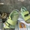 DIOR by BIRKENSTOCK Milano Women/Men Sandals in Nubuck Calfskin Green 2023