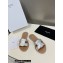 Celine TRIOMPHE Mules In Calfskin Silver 2023