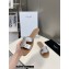 Celine TRIOMPHE Mules In Calfskin Silver 2023