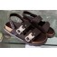 DIOR by BIRKENSTOCK Milano Women/Men Sandals in Nubuck Calfskin Coffee 2023
