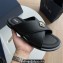 Dior Alias Men's Sandals in Grained Calfskin Black 2023