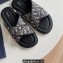 Dior Alias Men's Sandals in Oblique Jacquard Beige 2023