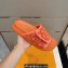 Louis Vuitton Mini Monogram textile Miami Women/Men Mules Orange 2023