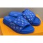 Louis Vuitton Mini Monogram textile Miami Women/Men Mules Blue 2023