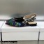 Dior J'Adior Slingback Ballerina Flats in Purple Multicolor Embroidered Cotton with Toile de Jouy Voyage Motif 2023