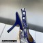 Dior Heel 9.5cm J'Adior Slingback Pumps in Blue Multicolor Embroidered Cotton with Toile de Jouy Voyage Motif 2023