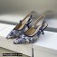 Dior Heel 6.5cm J'Adior Slingback Pumps in Blue Multicolor Embroidered Cotton with Toile de Jouy Voyage Motif 2023