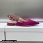 Dior J'Adior Slingback Ballerina Flats in Fuchsia Embroidered Satin and Cotton 2023