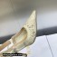 Dior Heel 9.5cm J'Adior Slingback Pumps in White Transparent Mesh Embroidered with D-Lace Macramé Motif 2023