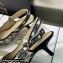 Dior Heel 6.5cm J'Adior Slingback Pumps in White Cotton Embroidered with Plan de Paris Motif 2023