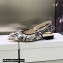 Dior J'Adior Slingback Ballerina Flats in White Cotton Embroidered with Plan de Paris Motif 2023