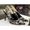 Dior Heel 9.5cm J'Adior Slingback Pumps in Black Cotton Embroidered with Plan de Paris Motif 2023