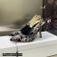 Dior Heel 9.5cm J'Adior Slingback Pumps in Black Cotton Embroidered with Plan de Paris Motif 2023
