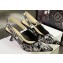 Dior Heel 6.5cm J'Adior Slingback Pumps in Black Cotton Embroidered with Plan de Paris Motif 2023