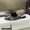 Dior J'Adior Slingback Ballerina Flats in Black Cotton Embroidered with Plan de Paris Motif 2023