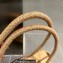 Cheap Sale Miu Miu Raffia and Leather Tote Bag Striped 2023