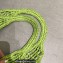 Cheap Sale Prada Raffia Crochet and Leather Tote Bag Green 2023