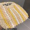 Cheap Sale Prada Raffia Crochet Tote Bag with wooden beads 1BG425 Beige 2023