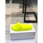 Versace Logo Lettering Rubber pool Slides Yellow 2023