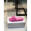 Versace Logo Lettering Rubber pool Slides Fuchsia 2023