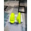 Versace Logo Lettering Rubber pool Slides Yellow 2023