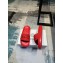 Versace Logo Lettering Rubber pool Slides Red 2023
