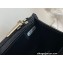 Chanel Lambskin Phone Holder with Chain Bag Black with Top Handle 2023