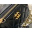 Chanel Lambskin Clutch with Chain Bag Black with Top Handle AP3383 2023