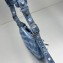 Balenciaga Le Cagole XS Shoulder Bag in blue BB Monogram bleached denim